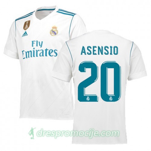 Real Madrid Dres Asensio Domaći 2017/18 Kratkih Rukava Real Madrid Dres Asensio Domaći 2017/18 Kratkih Rukava