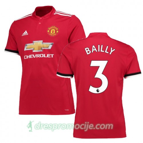 Manchester United Dres BAILLY Domaći 2017/18 Kratkih Rukava Manchester United Dres BAILLY Domaći 2017/18 Kratkih Rukava