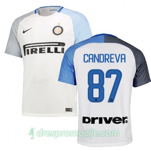 Inter Dres CANDREVA Gostujući 2017/18 Kratkih Rukava Inter Dres CANDREVA Gostujući 2017/18 Kratkih Rukava