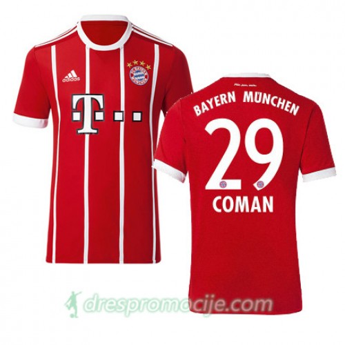 FC Bayern München Dres COMAN Domaći 2017/18 Kratkih Rukava FC Bayern München Dres COMAN Domaći 2017/18 Kratkih Rukava