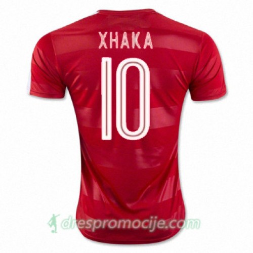Švicarska Dres GRANIT XHAKA Domaći Euro 2016 Švicarska Dres GRANIT XHAKA Domaći Euro 2016