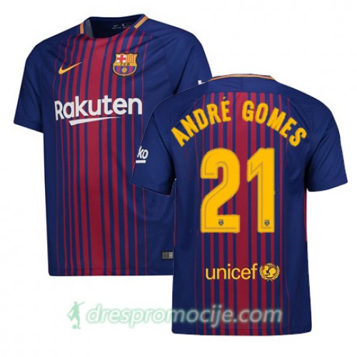 FC Barcelona Dres Andre Gomes Domaći 2017/18 Kratkih Rukava FC Barcelona Dres Andre Gomes Domaći 2017/18 Kratkih Rukava