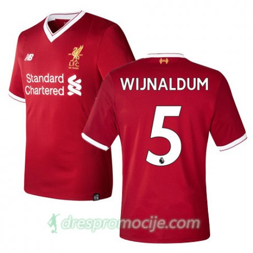 Liverpool Dres WIJNALDUM Domaći 2017/18 Kratkih Rukava Liverpool Dres WIJNALDUM Domaći 2017/18 Kratkih Rukava