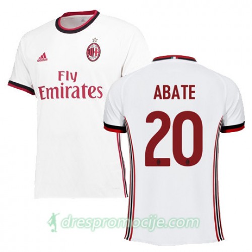 Milan Dres ABATE Gostujući 2017/18 Kratkih Rukava Milan Dres ABATE Gostujući 2017/18 Kratkih Rukava
