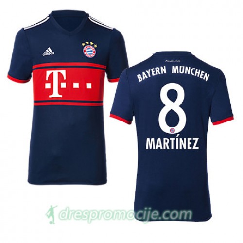 FC Bayern München Dres MARTINEZ Gostujući 2017/18 Kratkih Rukava FC Bayern München Dres MARTINEZ Gostujući 2017/18 Kratkih Rukava
