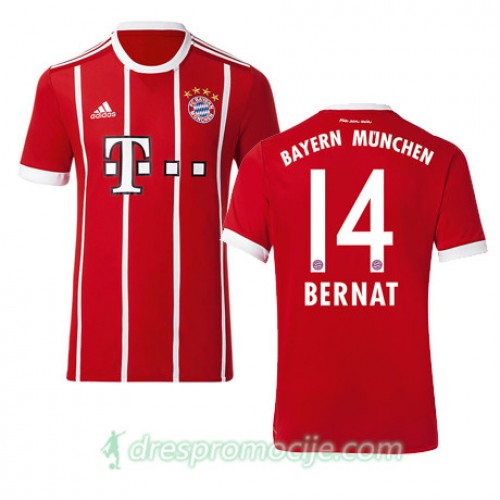 FC Bayern München Dres BERNAT Domaći 2017/18 Kratkih Rukava FC Bayern München Dres BERNAT Domaći 2017/18 Kratkih Rukava