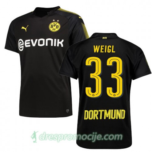 Borussia Dortmund Dres WEIGL Gostujući 2017/18 Kratkih Rukava Borussia Dortmund Dres WEIGL Gostujući 2017/18 Kratkih Rukava