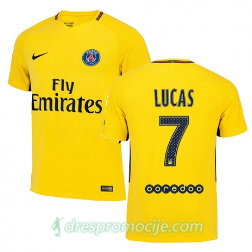 Paris SG Dres LUCAS MOURA Gostujući 2017/18 Kratkih Rukava Paris SG Dres LUCAS MOURA Gostujući 2017/18 Kratkih Rukava