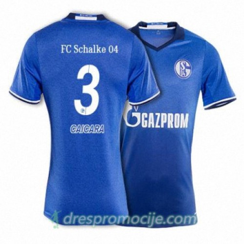 Schalke Dres CAICARA Domaći 2017/18 Kratkih Rukava Schalke Dres CAICARA Domaći 2017/18 Kratkih Rukava