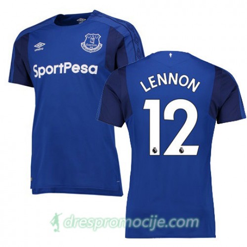 Everton Dres LENNON Domaći 2017/18 Kratkih Rukava Everton Dres LENNON Domaći 2017/18 Kratkih Rukava