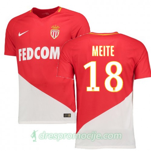 AS Monaco FC Dres MEITE Domaći 2017/18 Kratkih Rukava AS Monaco FC Dres MEITE Domaći 2017/18 Kratkih Rukava