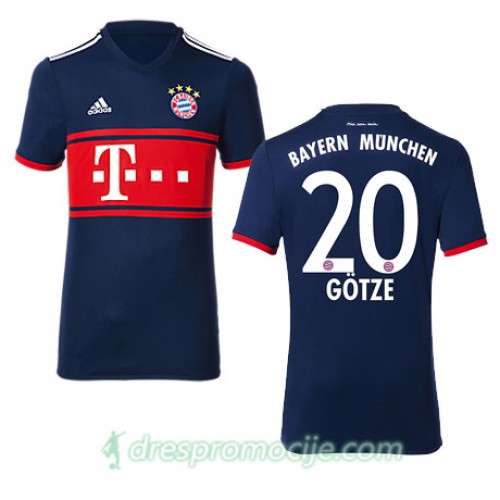 FC Bayern München Dres FELIX GOTZE Gostujući 2017/18 Kratkih Rukava FC Bayern München Dres FELIX GOTZE Gostujući 2017/18 Kratkih Rukava