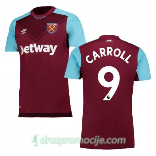 West Ham Dres CARROLL Domaći 2017/18 Kratkih Rukava West Ham Dres CARROLL Domaći 2017/18 Kratkih Rukava