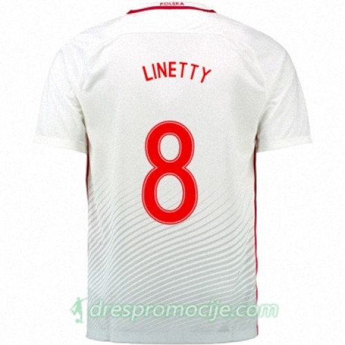 Poljska Dres KAROL LINETTY Domaći Euro 2016 Poljska Dres KAROL LINETTY Domaći Euro 2016
