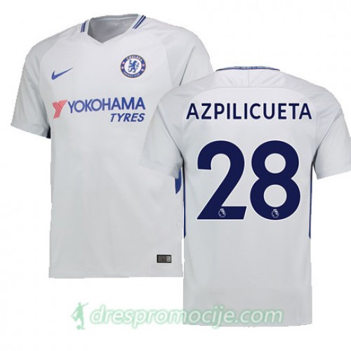 Chelsea Dres AZPILICUETA Gostujući 2017/18 Kratkih Rukava Chelsea Dres AZPILICUETA Gostujući 2017/18 Kratkih Rukava