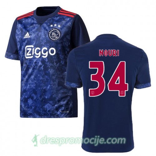 AFC Ajax Dres ABDELHAK NOURI Gostujući 2017/18 Kratkih Rukava AFC Ajax Dres ABDELHAK NOURI Gostujući 2017/18 Kratkih Rukava