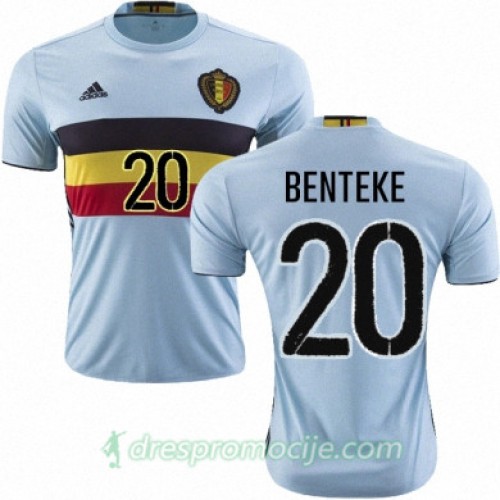 Belgija Dres CHRISTIAN BENTEKE Gostujući Euro 2016 Belgija Dres CHRISTIAN BENTEKE Gostujući Euro 2016