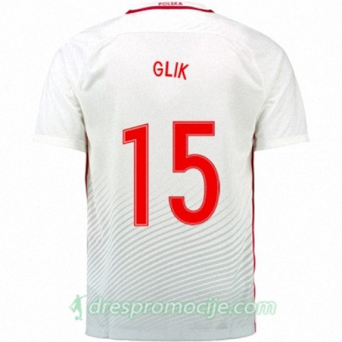 Poljska Dres KAMIL GLIK Domaći Euro 2016 Poljska Dres KAMIL GLIK Domaći Euro 2016