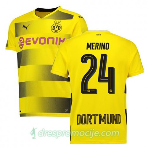 Borussia Dortmund Dres MERINO Domaći 2017/18 Kratkih Rukava Borussia Dortmund Dres MERINO Domaći 2017/18 Kratkih Rukava