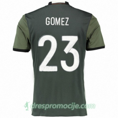 Njemačka Dres MARIO GOMEZ Gostujući Euro 2016 Njemačka Dres MARIO GOMEZ Gostujući Euro 2016