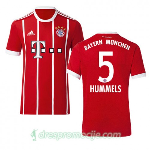 FC Bayern München Dres HUMMELS Domaći 2017/18 Kratkih Rukava FC Bayern München Dres HUMMELS Domaći 2017/18 Kratkih Rukava