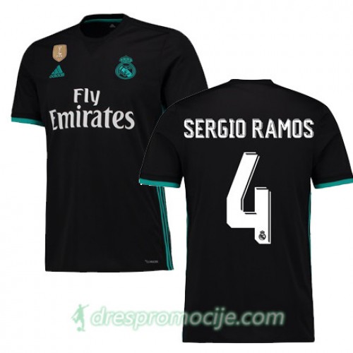 Real Madrid Dres SERGIO RAMOS Gostujući 2017/18 Kratkih Rukava Real Madrid Dres SERGIO RAMOS Gostujući 2017/18 Kratkih Rukava