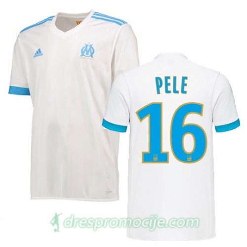 Olympique de Marseille Dres YOHANN PELE Domaći 2017/18 Kratkih Rukava Olympique de Marseille Dres YOHANN PELE Domaći 2017/18 Kratkih Rukava