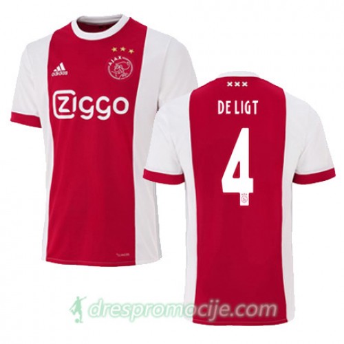 AFC Ajax Dres Matthijs de Ligt Domaći 2017/18 Kratkih Rukava AFC Ajax Dres Matthijs de Ligt Domaći 2017/18 Kratkih Rukava