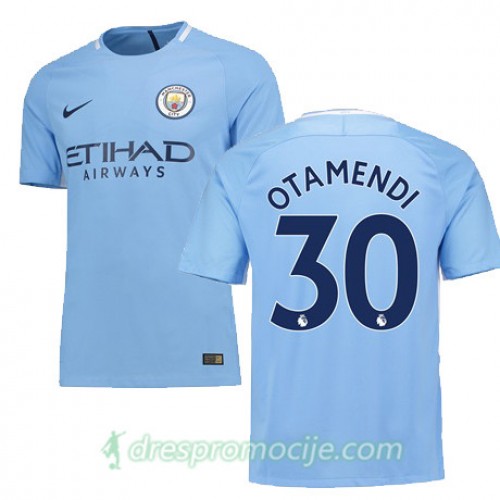 Manchester City Dres OTAMENDI Domaći 2017/18 Kratkih Rukava Manchester City Dres OTAMENDI Domaći 2017/18 Kratkih Rukava