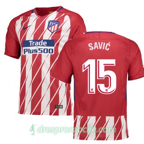 Atlético Madrid Dres SAVIC Domaći 2017/18 Kratkih Rukava Atlético Madrid Dres SAVIC Domaći 2017/18 Kratkih Rukava