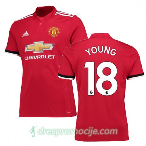 Manchester United Dres YOUNG Domaći 2017/18 Kratkih Rukava Manchester United Dres YOUNG Domaći 2017/18 Kratkih Rukava
