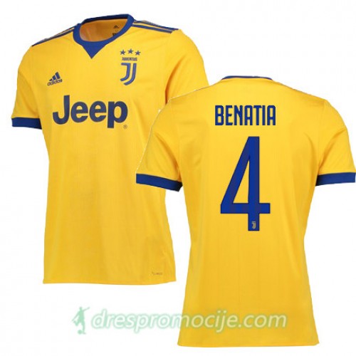 Juventus Dres BENATIA Gostujući 2017/18 Kratkih Rukava Juventus Dres BENATIA Gostujući 2017/18 Kratkih Rukava
