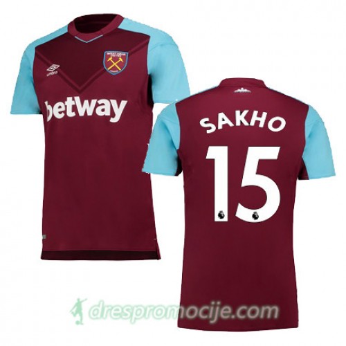 West Ham Dres SAKHO Domaći 2017/18 Kratkih Rukava West Ham Dres SAKHO Domaći 2017/18 Kratkih Rukava