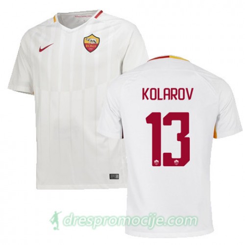 Roma Dres KOLAROV Gostujući 2017/18 Kratkih Rukava Roma Dres KOLAROV Gostujući 2017/18 Kratkih Rukava