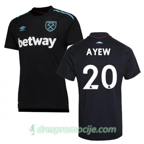 West Ham Dres A AYEW Gostujući 2017/18 Kratkih Rukava West Ham Dres A AYEW Gostujući 2017/18 Kratkih Rukava