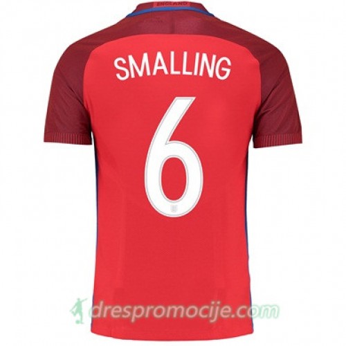 Engleska Dres SMALLING Gostujući Euro 2016 Engleska Dres SMALLING Gostujući Euro 2016