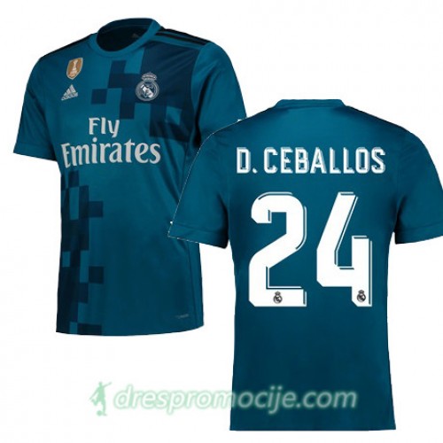 Real Madrid Dres DANI CEBALLOS Treći 2017/18 Kratkih Rukava Real Madrid Dres DANI CEBALLOS Treći 2017/18 Kratkih Rukava