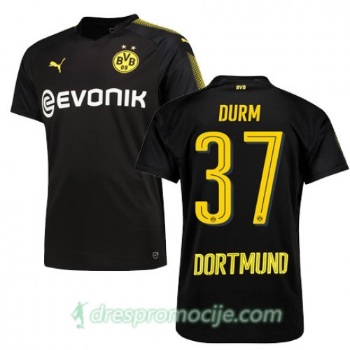 Borussia Dortmund Dres DURM Gostujući 2017/18 Kratkih Rukava Borussia Dortmund Dres DURM Gostujući 2017/18 Kratkih Rukava