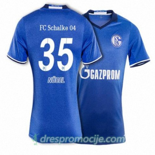 Schalke Dres NUBEL Domaći 2017/18 Kratkih Rukava Schalke Dres NUBEL Domaći 2017/18 Kratkih Rukava
