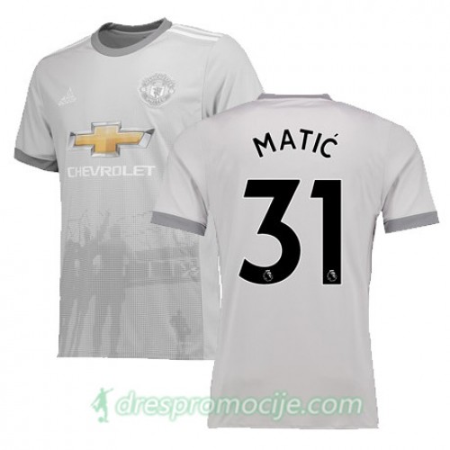 Manchester United Dres MATIC Treći 2017/18 Kratkih Rukava Manchester United Dres MATIC Treći 2017/18 Kratkih Rukava