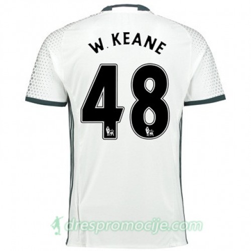 Manchester United Dres W KEANE Treći 2017/18 Kratkih Rukava Manchester United Dres W KEANE Treći 2017/18 Kratkih Rukava