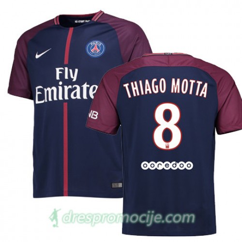 Paris SG Dres THIAGO MOTTA Domaći 2017/18 Kratkih Rukava Paris SG Dres THIAGO MOTTA Domaći 2017/18 Kratkih Rukava