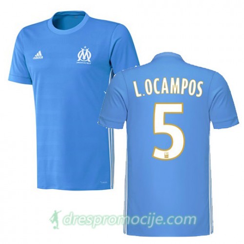 Olympique de Marseille Dres LUCAS OCAMPOS Gostujući 2017/18 Kratkih Rukava Olympique de Marseille Dres LUCAS OCAMPOS Gostujući 2017/18 Kratkih Rukava