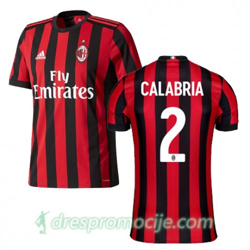 Milan Dres CALABRIA Domaći 2017/18 Kratkih Rukava Milan Dres CALABRIA Domaći 2017/18 Kratkih Rukava