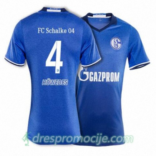Schalke Dres HOWEDES Domaći 2017/18 Kratkih Rukava Schalke Dres HOWEDES Domaći 2017/18 Kratkih Rukava