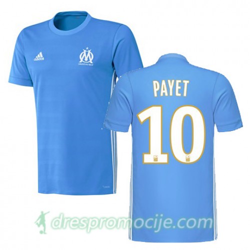 Olympique de Marseille Dres Dimitri Payet Gostujući 2017/18 Kratkih Rukava Olympique de Marseille Dres Dimitri Payet Gostujući 2017/18 Kratkih Rukava