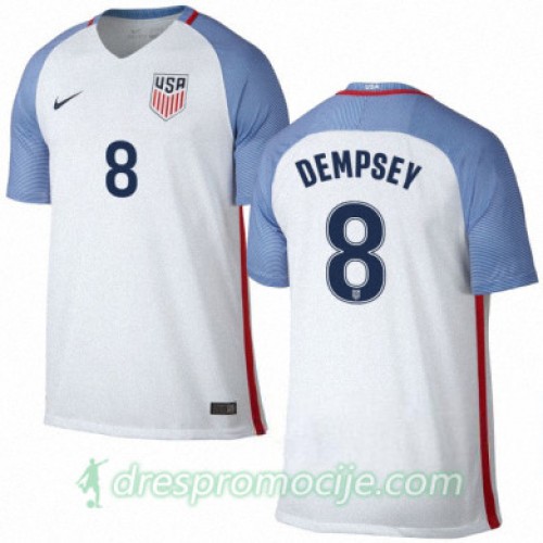 SAD Dres CLINT DEMPSEY Domaći 2016/17 Kratkih Rukava SAD Dres CLINT DEMPSEY Domaći 2016/17 Kratkih Rukava