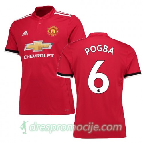 Manchester United Dres POGBA Domaći 2017/18 Kratkih Rukava Manchester United Dres POGBA Domaći 2017/18 Kratkih Rukava