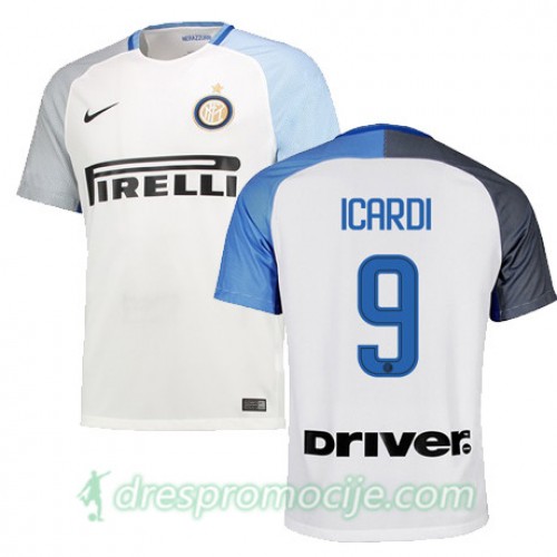 Inter Dres ICARDI Gostujući 2017/18 Kratkih Rukava Inter Dres ICARDI Gostujući 2017/18 Kratkih Rukava