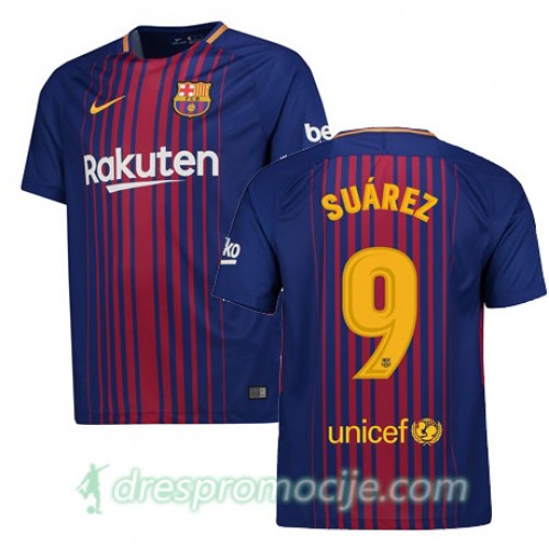FC Barcelona Dres SUAREZ Domaći 2017/18 Kratkih Rukava FC Barcelona Dres SUAREZ Domaći 2017/18 Kratkih Rukava